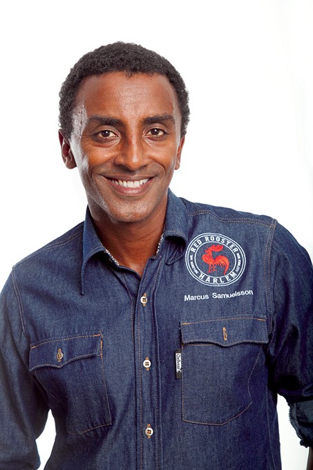 Chef Marcus Samuelsson spoke to 700 guests at the eighth St. Anthony Celebrity Chef event at Chevy Bricktown Events Center on Feb. 15. - PHOTO PROVIDED