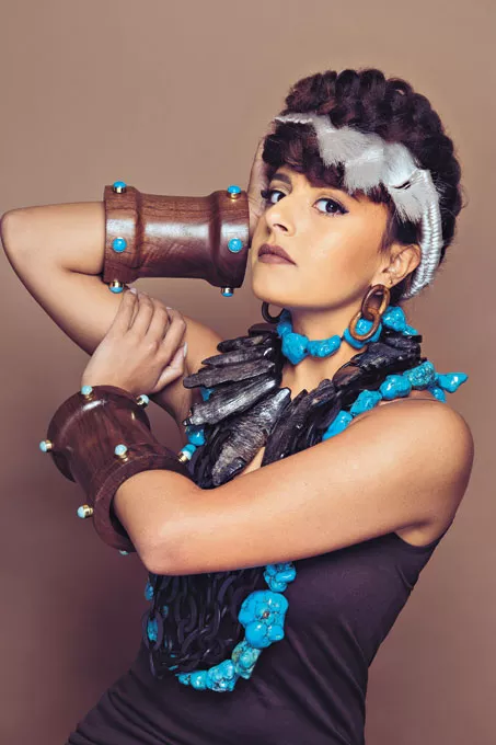 Jewelry by Stella Thomas Designs is available for purchase at Christmas at the Elms. Photo JRB Art at the Elms / provided
