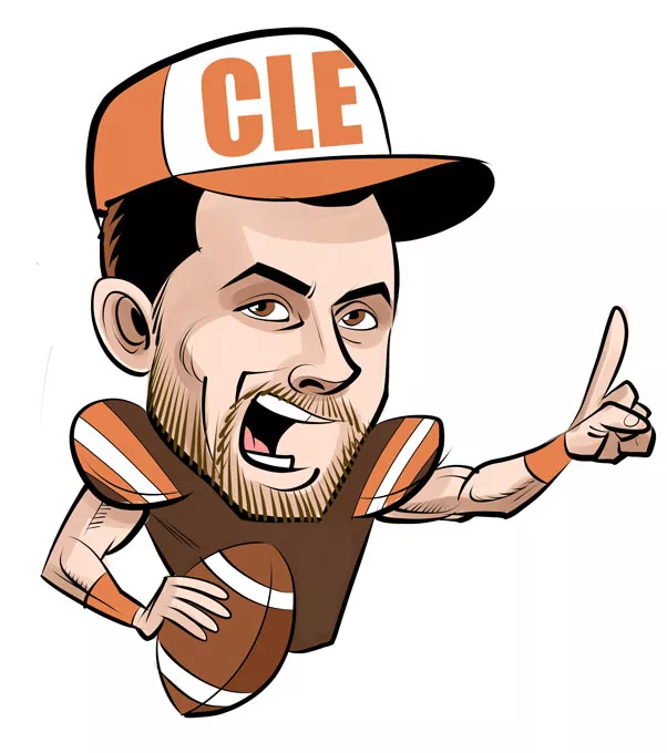 Image result for baker mayfield cartoon