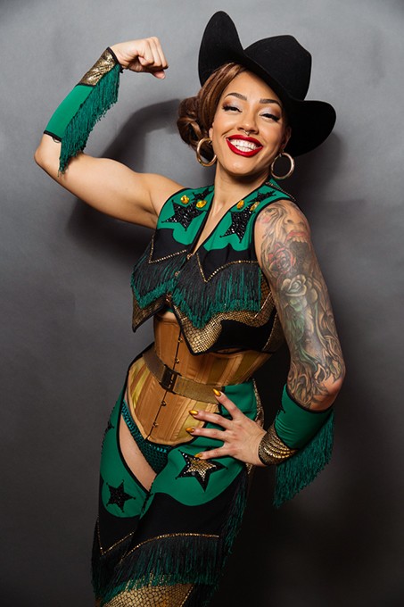 Sydni Deveraux is a headliner at Oklahoma City Burlesque Festival. - PROVIDED