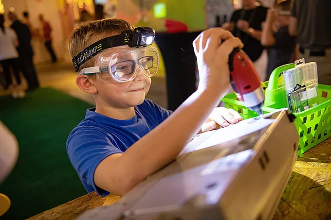 All ages can find great productive or destructive projects at Chaos Studio. - CHAOS STUDIO / PROVIDED