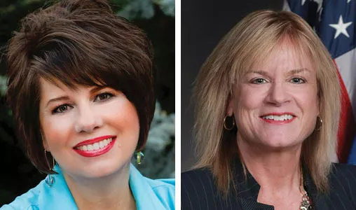 Cathy Costello and Leslie Osborn - PROVIDED