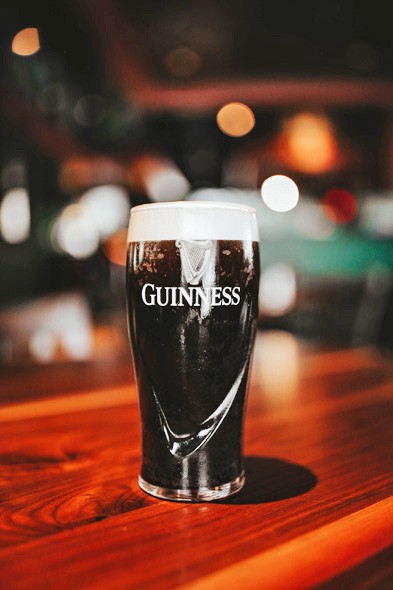 Guinness Stout is decanted perfectly at Matty McMillen’s Irish Pub. - ALEXA ACE