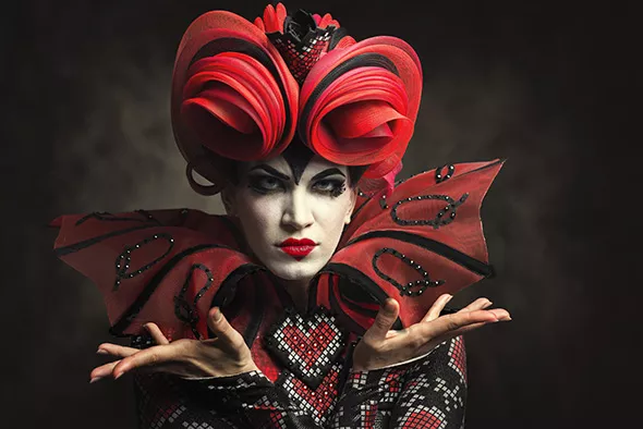 Angelina Sansone played the Red Queen in the Kansas City Ballet production of Alice (in Wonderland). - KENNY JOHNSON / PROVIDED
