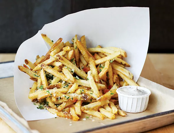Parmesan and truffle oil Kennebec fries - ALEXA ACE