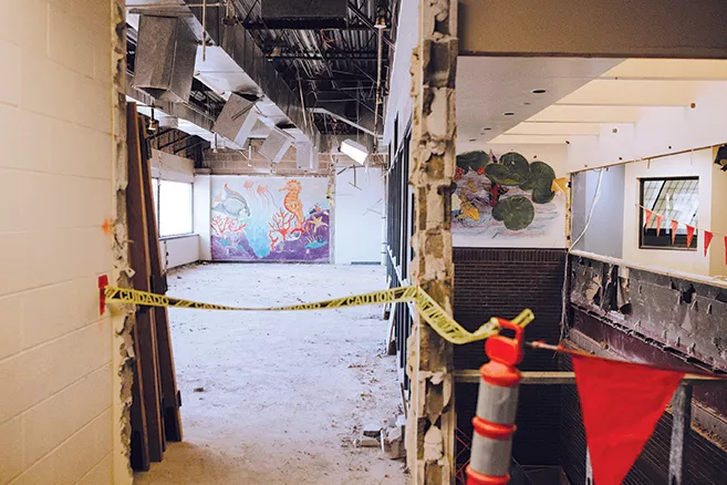 Construction is underway on the old Pauline Mayer Children’s Shelter in Oklahoma City. DHS said the shelter will become a resource center for families by Summer 2019. - ALEXA ACE