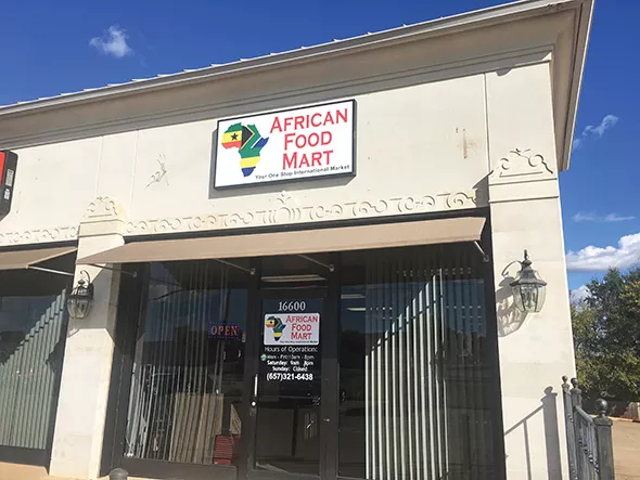 Kafutoh African Food Mart is located at 16600 N. Western Ave. in Edmond - JACOB THREADGILL