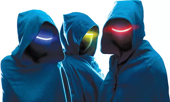 Magic Sword (from left The Seer on guitar, The Weaver on drums and The Keeper on keyboard) is scheduled to play Friday at 89th Street—OKC, 8911 N. Western Ave. - OTTO KITSINGER / PROVIDED