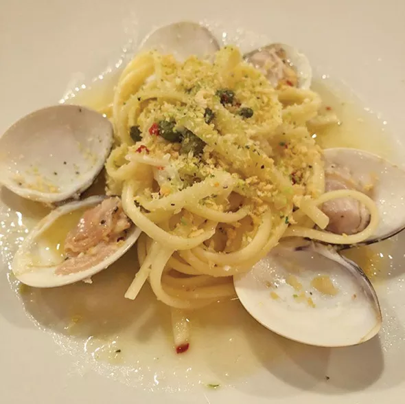 A clam pasta from Patrono’s 2017 Feast of the Seven Fishes - PROVIDED