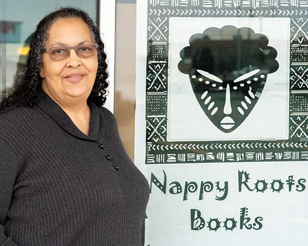 Camille Landry, owner of Nappy Roots Books, refers to northeast Oklahoma as “Ground Zero of the incarceration nightmare.” - MIGUEL RIOS