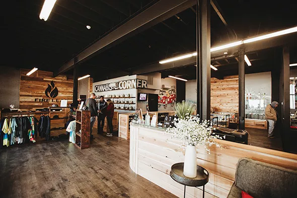 Fire Leaf’s Stockyards City location includes a dispensary, apparel, a grow house and a medical marijuana kitchen. - ALEXA ACE