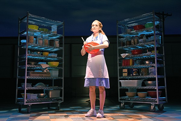 Christine Dwyer plays Jenna in the OKC Broadway production of Waitress. - TIM TRUMBLE / PROVIDED