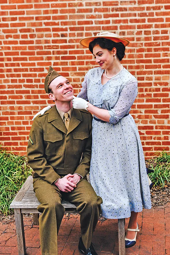 from left Ken Singleton and Voth in Bright Star - K. TALLEY PHOTOGRAPHY / PROVIDED