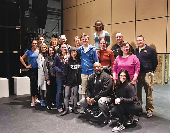 The cast and crew of The Curious Incident of the Dog in the Night-Time - MUTZPHOTOGRAPHY.COM / PROVIDED