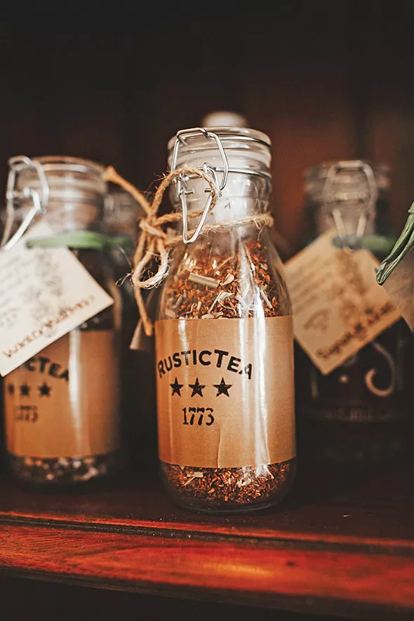 Channing Winblad markets her Rustic 1773 Mercantile teas for their medicinal and restorative qualities. - ALEXA ACE