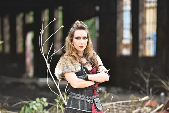 Caitlin McKechney plays the title role in Painted Sky Opera’s La Tragédie de Carmen May 17 and 19 in Freede Little Theatre at Civic Center Music Hall. - MUTZ PHOTOGRAPHY / PROVIDED