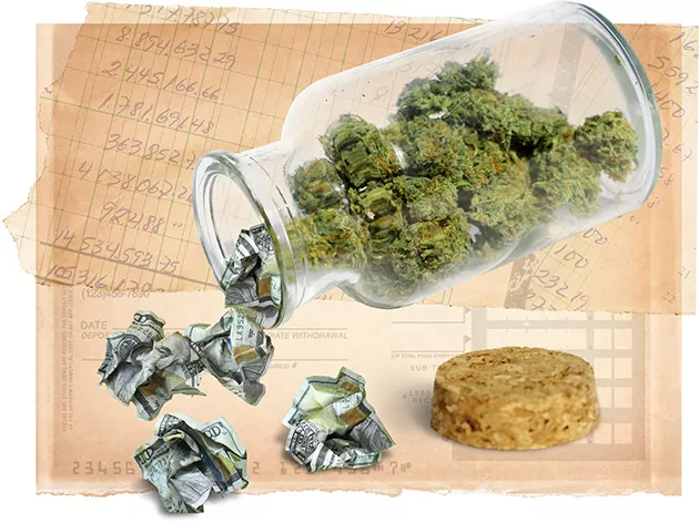 Oklahoma’s medical cannabis-related businesses must operate without access to traditional banking due to federal law. - INGVARD ASHBY