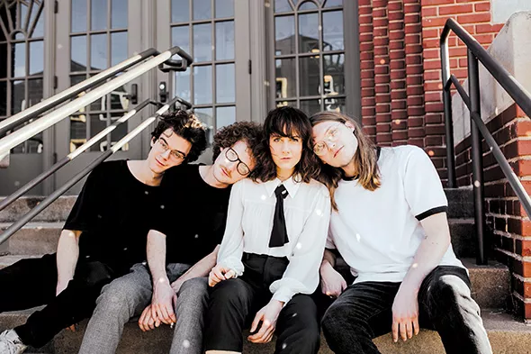 Spinster celebrates the release of its self- - titled album Friday at Opolis. - ALEXA ACE
