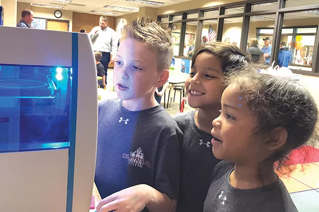 The Foundation for Oklahoma City Public Schools hopes to install STEM centers in all 33 elementary schools, providing students access to technology like 3D printers. - CAL RIPKEN, SR. FOUNDATION / PROVIDED