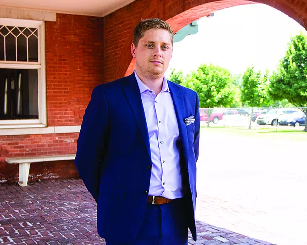 Clay Curtis, who has practiced law for about eight years, was named Criminal Defense Attorney of the Year. - ALEXA ACE
