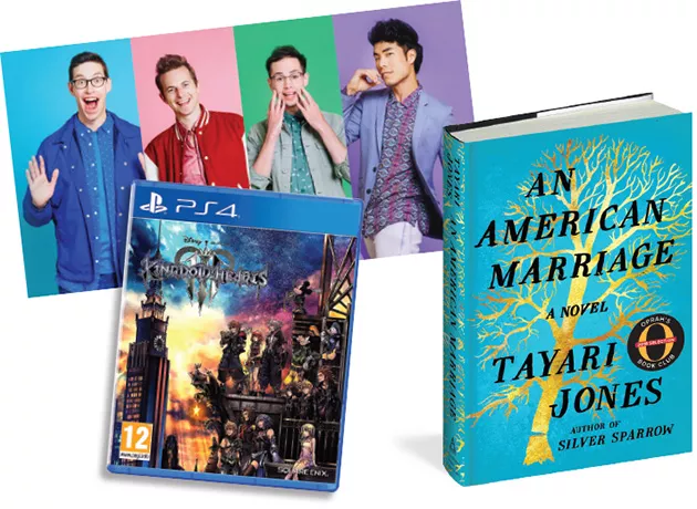 The Try Guys | Photo 2nd Try LLC / provided • Kingdom Hearts | Image provided • An American Marriage | Image Workman Publishing Company / provided