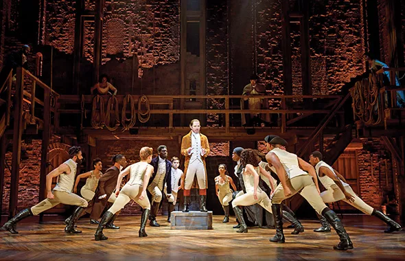 Joseph Morales as Alexander Hamilton in Hamilton: An American Musical - JOAN MARCUS / PROVIDED
