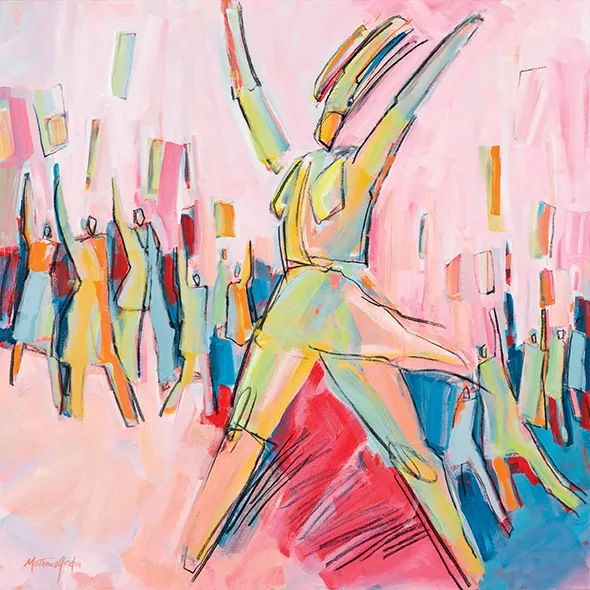 “Making Waves” by Janice Mathews-Gordon - PROVIDED