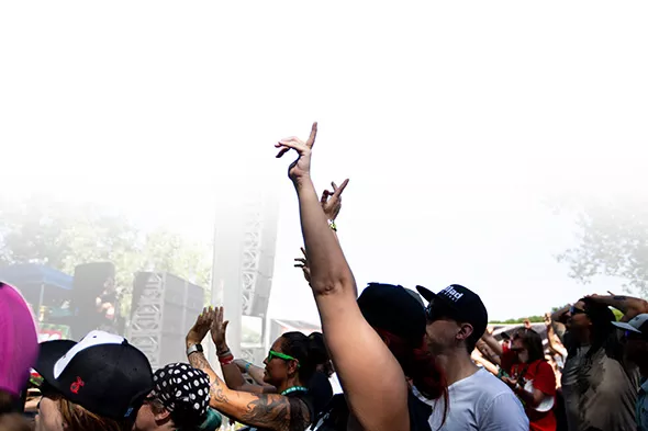 Thousands attended Oklahoma’s first Cannabis Cup. - ALEXA ACE