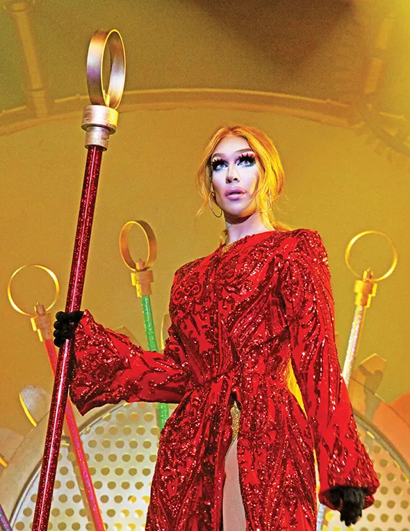Kameron Michaels rules the planet Mars in Werq the World. - VOSS EVENTS / PROVIDED