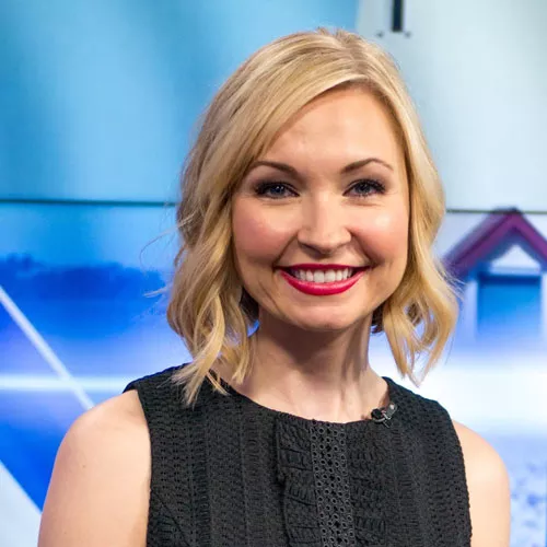 Lacey Lett is a multimedia broadcaster at KFOR with a background in print, radio, television and advertising who lives in OKC with her husband Josh and dog Debbie Hairy. - PHOTO PROVIDED