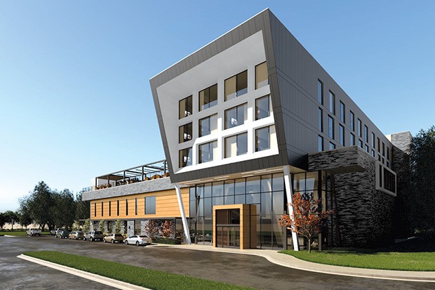 The Ellison Hotel is set to open in 2021 in The Triangle at Classen Curve. - PROVIDED / GSB, INC.