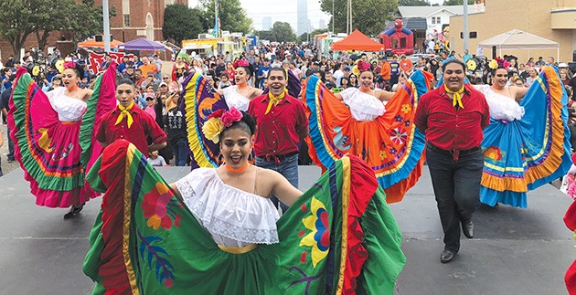 This year, Fiestas de las Americas kicks off with the parade at noon Saturday. - PROVIDED
