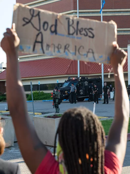 The 45 members of the task force are police, city council members, NAACP members and local activists. - PHILLIP DANNER