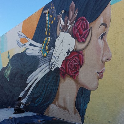 VIDEO: New murals add color to Western Ave. district