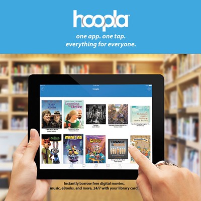 Hoopla&#146;s services include movies, television shows, audiobooks, music and comics. | Photo provided