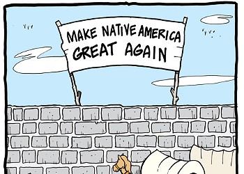 Cartoon: If Indian Territory had a wall ...