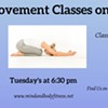 Zen Movement Classes on Zoom @ 