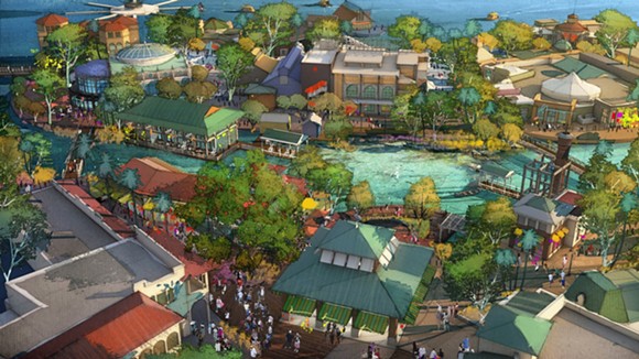 A new rendering of what Disney has in store for Disney Springs - WALT DISNEY CO.