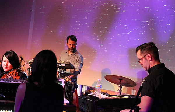 ANAMORPHIC ORCHESTRA AT THE VENUE; Photo by ASHLEY BELANGER