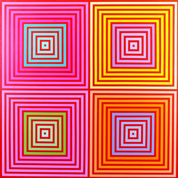 'Four on Four'Check out 12 dazzling images from the Museum of Art DeLand’s current exhibitions - RICHARD ANUSZKIEWICZ