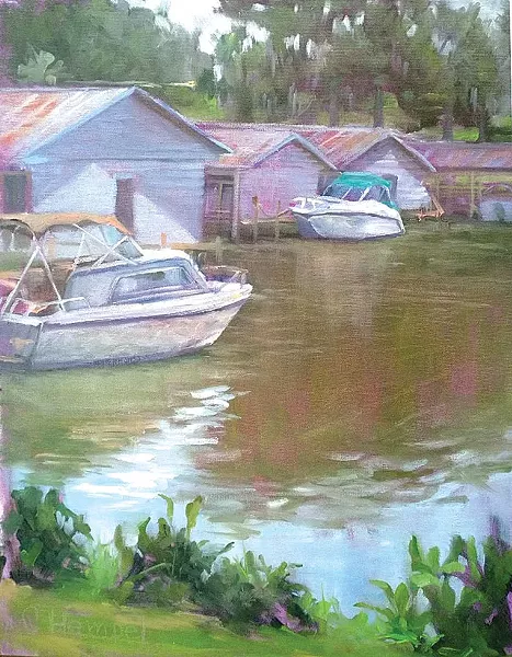 Mount Dora in the Fall Plein Air Paint Out