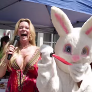 The Queen of Versailles hired a knife-wielding bunny for her annual Easter party