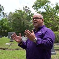 Orlando cemetery sexton asks the public not to steal flowers from graves for Valentine's Day