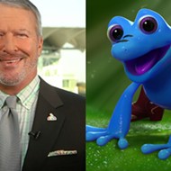 Orlando Mayor Buddy Dyer is the voice of this cartoon cowboy frog