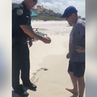 Video shows Florida cops struggling to explain Rick Scott's incredibly vague public beach law