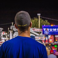 Proud Boys sightings are now a regular occurrence at Republican rallies in Florida