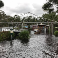 Hurricane Irma completely flooded Wekiva Island