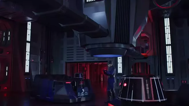Disney Parks Star Wars Galaxy’s Edge Rise Of The Resistance Ride Vehicle BLUE