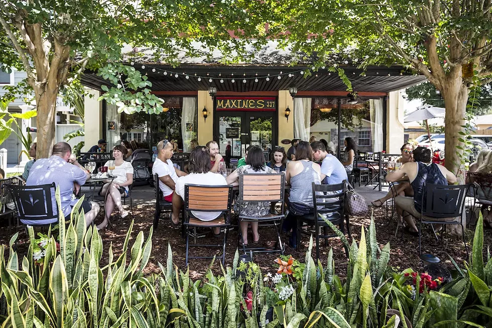 Alfresco brunch at Maxine's on Shine - PHOTO BY ROB BARTLETT