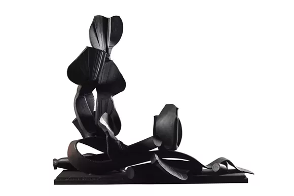 "Steneby Seven" by Albert Paley at Mennello Museum - PHOTO COURTESY MENNELLO MUSEUM OF AMERICAN ART
